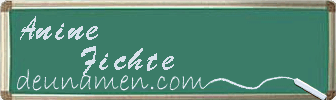 Anine Fichte Visitenkarte